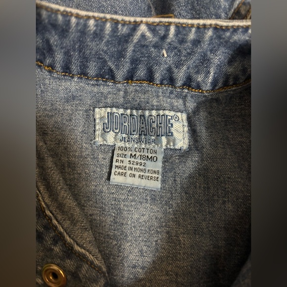 Vintage Jordache Baby boy Romper Size 18 Months - Picture 9 of 12